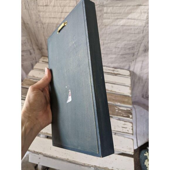 Angel Noel picture frame Xmas decor shadow box vin - Picture 4 of 4